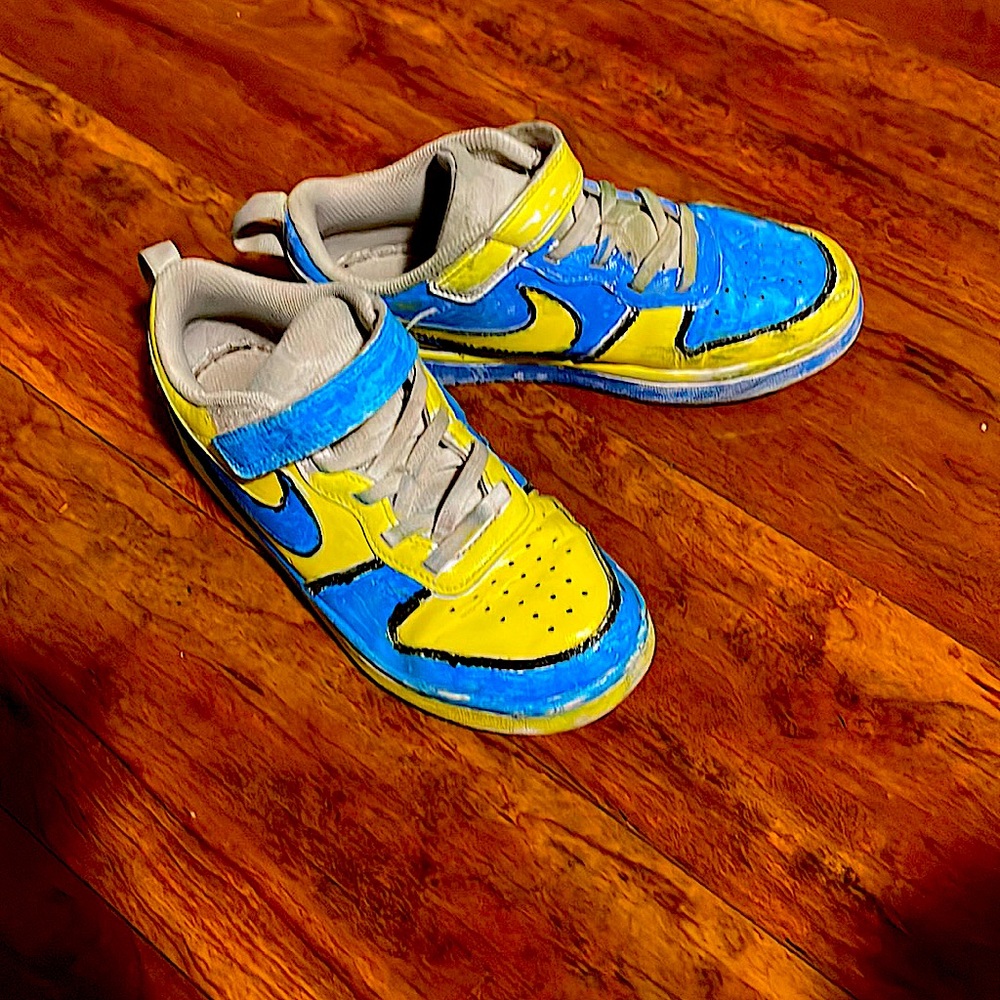 Blue and Yellow